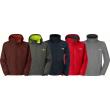 The North Face M Resolve Jacket - sequoia red / spruce green-macaw green / tnf black / tnf red / vanadis grey