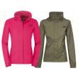 The North Face W Resolve Jacket - fuschia pink/glo pink (rózsaszín) / new taupe green (olajzöld)