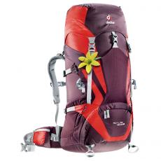 Deuter ACT Lite 45+10 - aubergine-fire